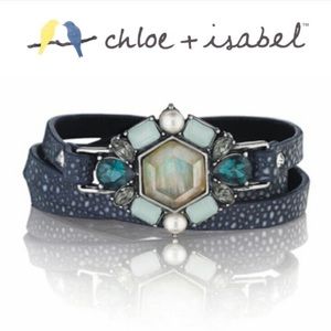 Beau Monde Leather Wrap Bracelet - Chloe + Isabel